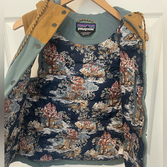 ~ RARE Patagonia Bivy Hooded Down Feather Vest, Shadow Blue~ - Picture 6 of 10